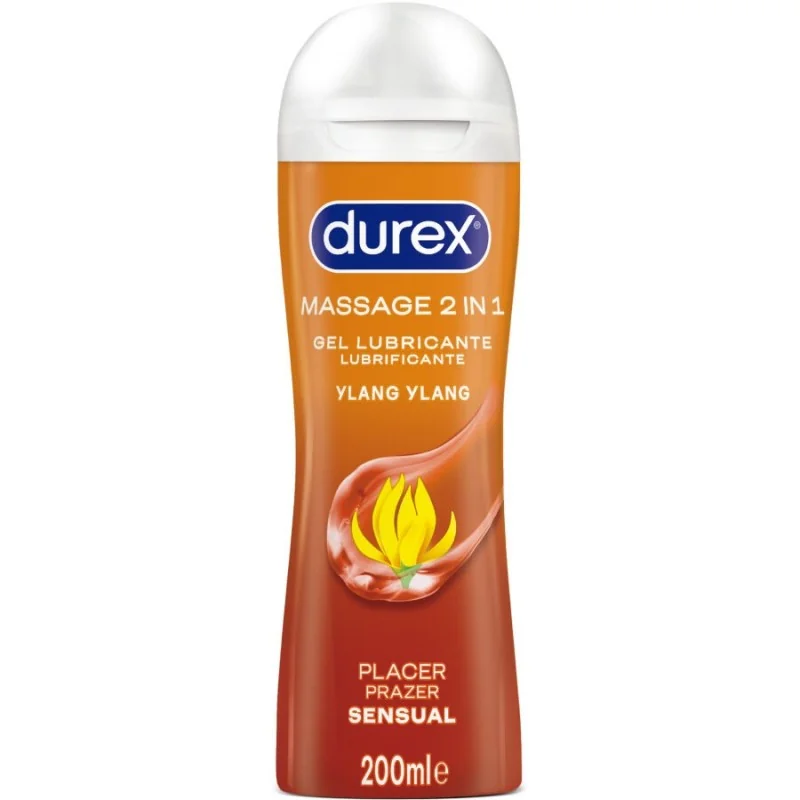 2 in 1 Sinnliche Massage Ylang Ylang 200 ml von Durex Lubes kaufen | Fesselliebe
