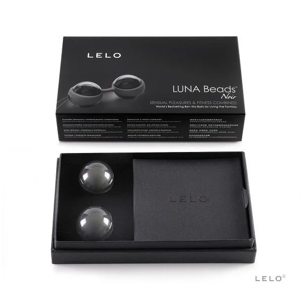 Luna Beads Noir Chinesische Kugeln von Lelo kaufen | Fesselliebe