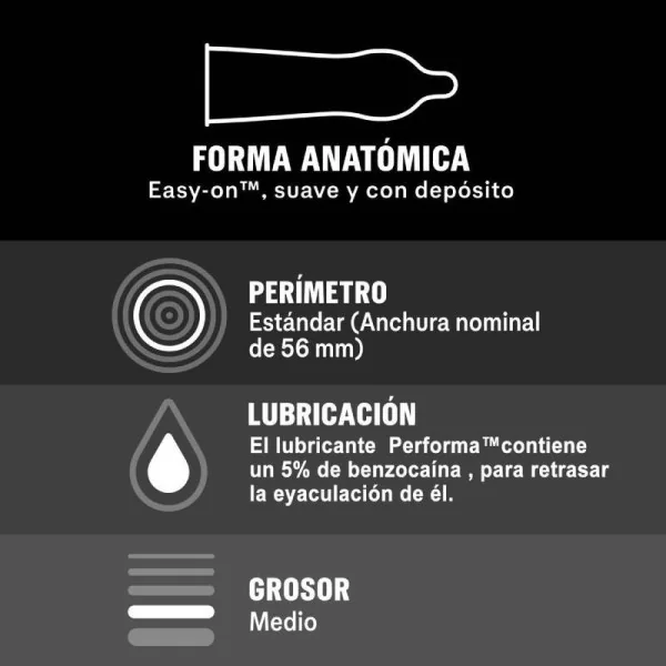 Verlängertes Vergnügen Verzögert 12 Stück von Durex Condoms kaufen | Fesselliebe