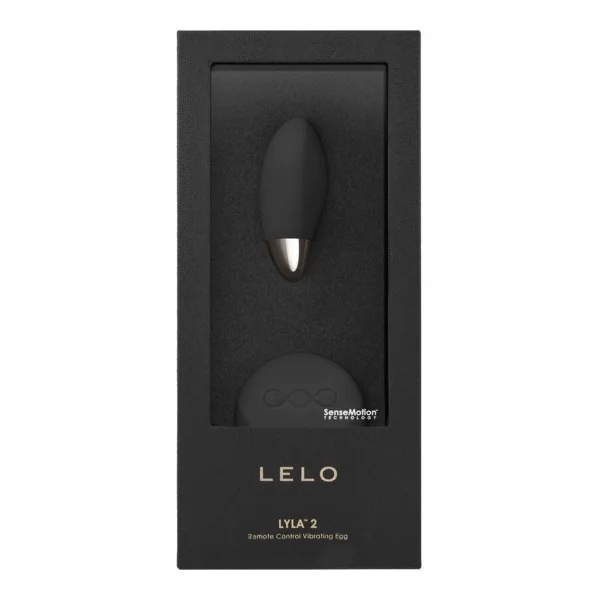 Lyla 2 Insignia Design Edition Schwarzes Massager-Ei von Lelo kaufen | Fesselliebe