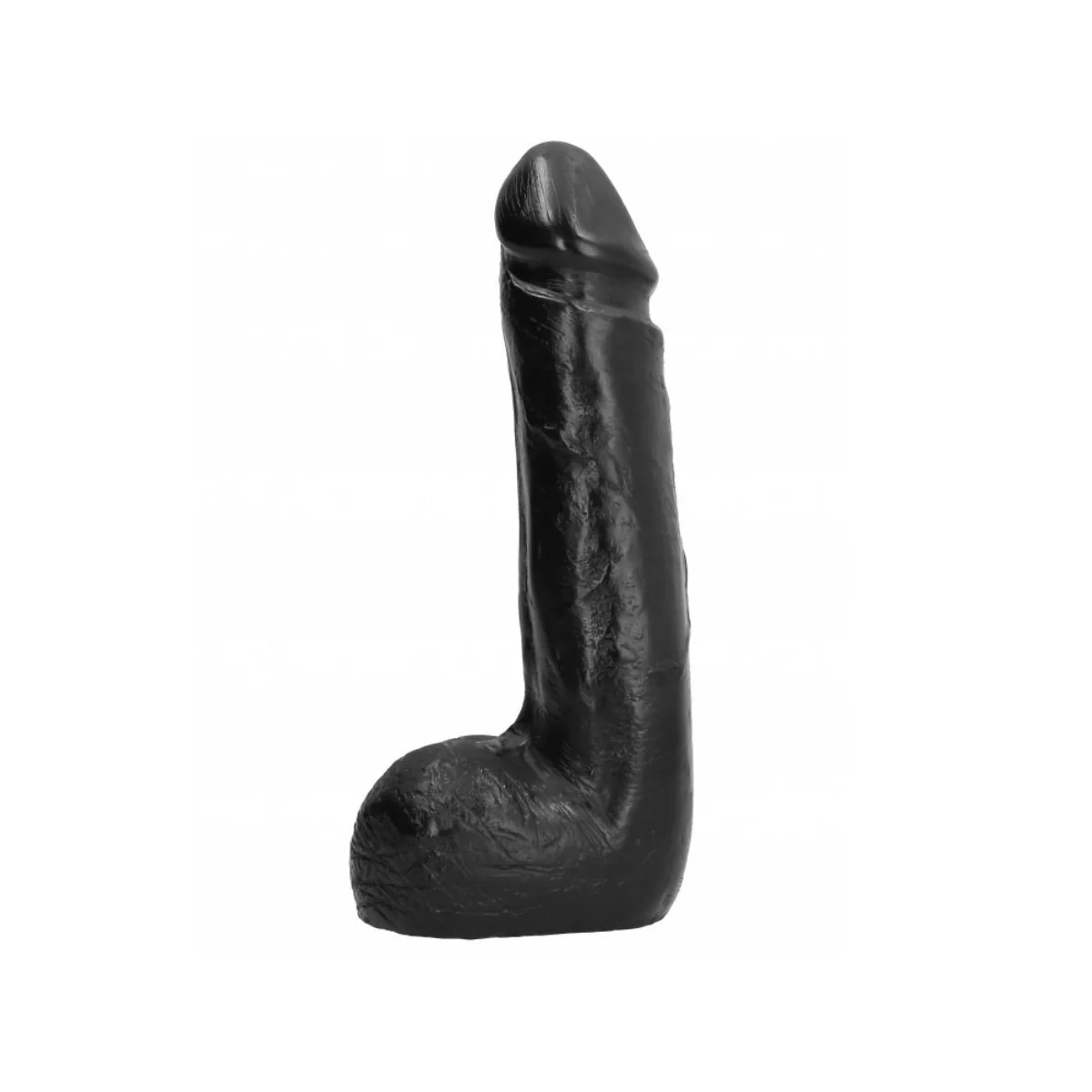 Weicher Schwarzer realistischer Dildo 20 cm von All Black kaufen | Fesselliebe