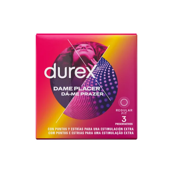 Dame Placer 3 Stück von Durex Condoms kaufen | Fesselliebe