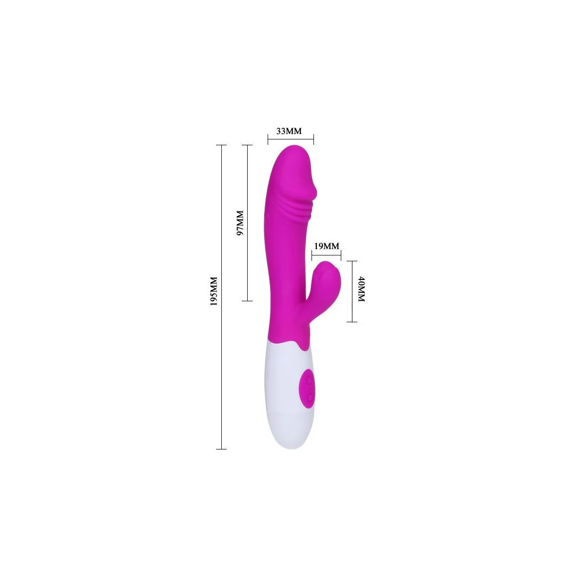 Flirtation Schnitziger Vibrator von Pretty Love Flirtation kaufen | Fesselliebe