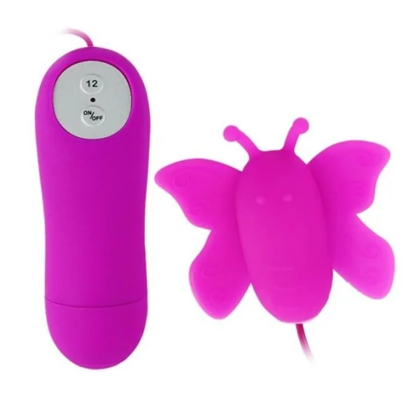 Love Eggs Butterfly Clitoris Stimulator 12 Geschwindigkeiten Lila mit Fernbedienung von Baile Stimulating kaufen | Fesselliebe