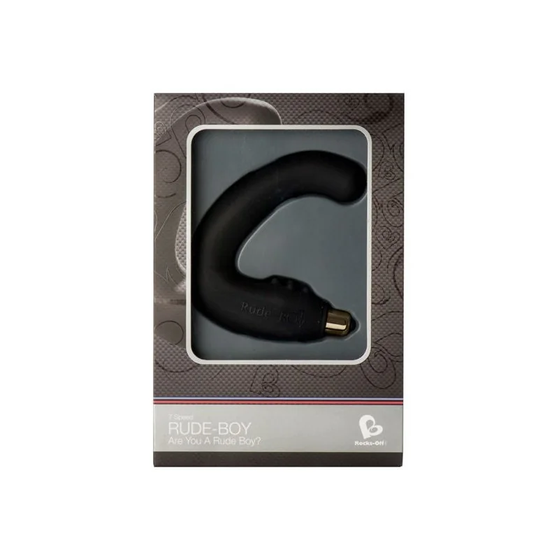 Rude-Boy Mnnliches G-Spot-Massager 7 V Schwarz von Rocks-Off kaufen | Fesselliebe 2