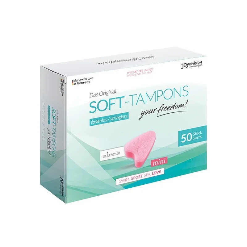 Original Weiche Tampons Mini X 50 Stück von Joydivision Soft-Tampons kaufen | Fesselliebe 2
