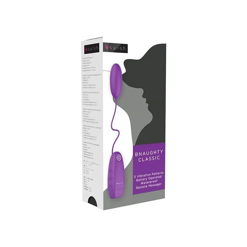 Bnaughty Classic Vibrierbullet Lila von B Swish kaufen | Fesselliebe 2