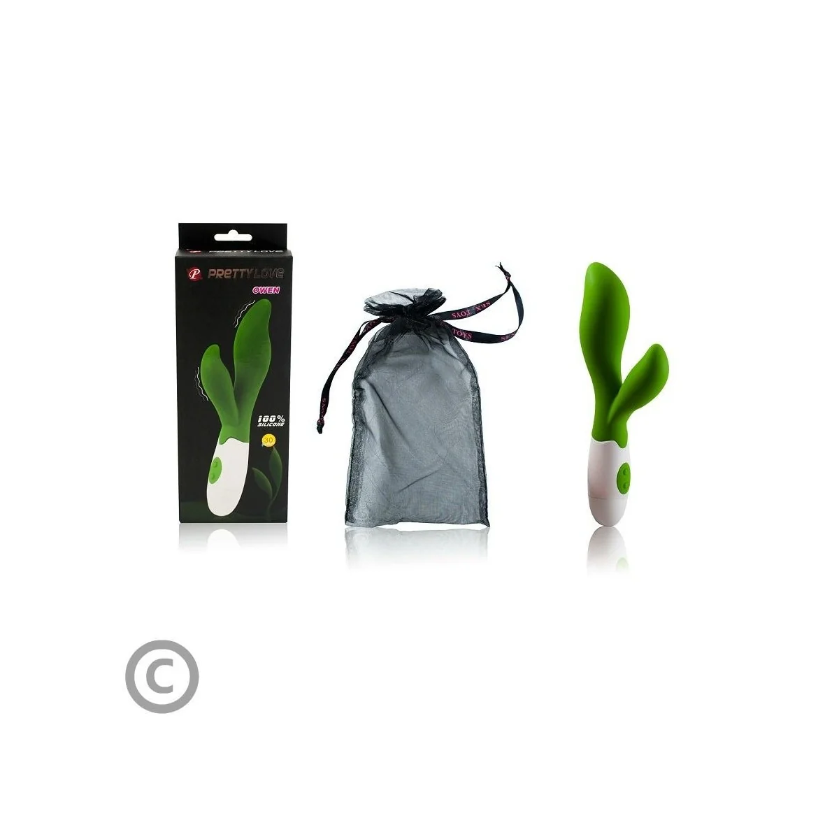 Flirtation Owen Green Vibrator von Pretty Love Flirtation kaufen | Fesselliebe