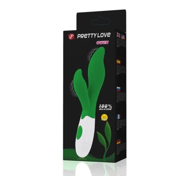 Flirtation Owen Green Vibrator von Pretty Love Flirtation kaufen | Fesselliebe