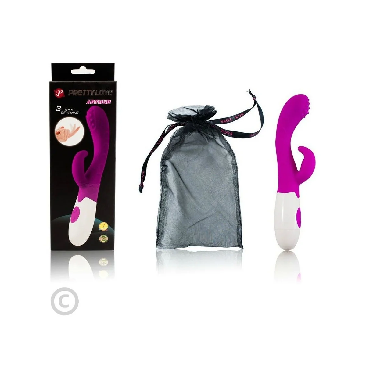 Flirtation Arthur Vibrator von Pretty Love Flirtation kaufen | Fesselliebe