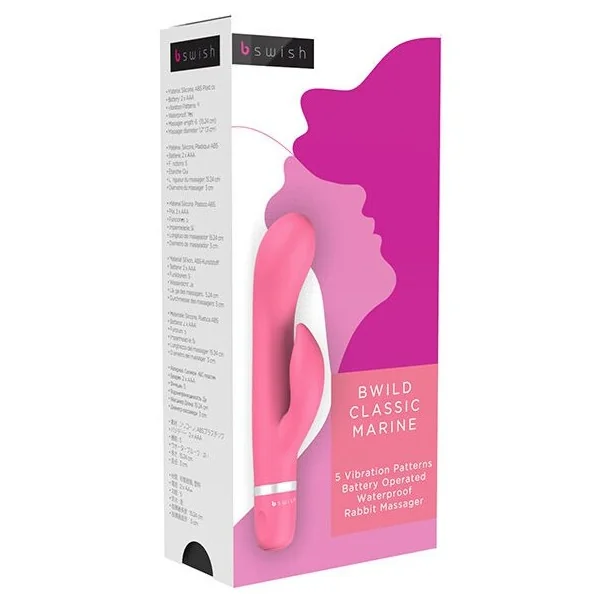 Bwild Classic Marine Rabbit Vibrator Guava von B Swish kaufen | Fesselliebe