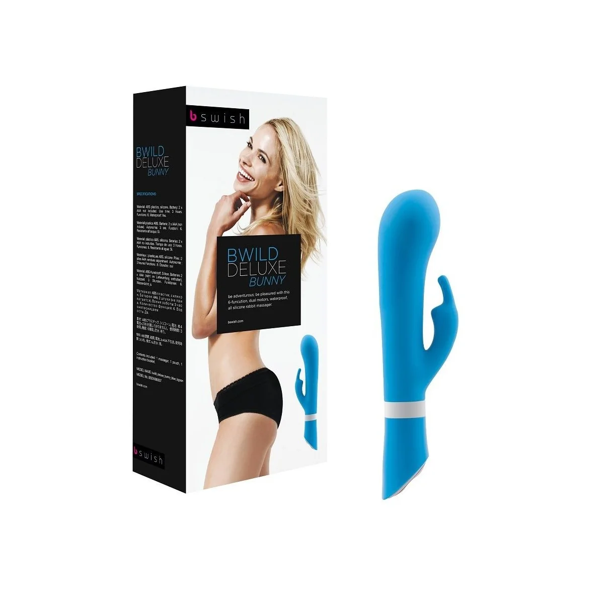 Bwild Deluxe Bunny Rabbit Vibrator Jade von B Swish kaufen | Fesselliebe