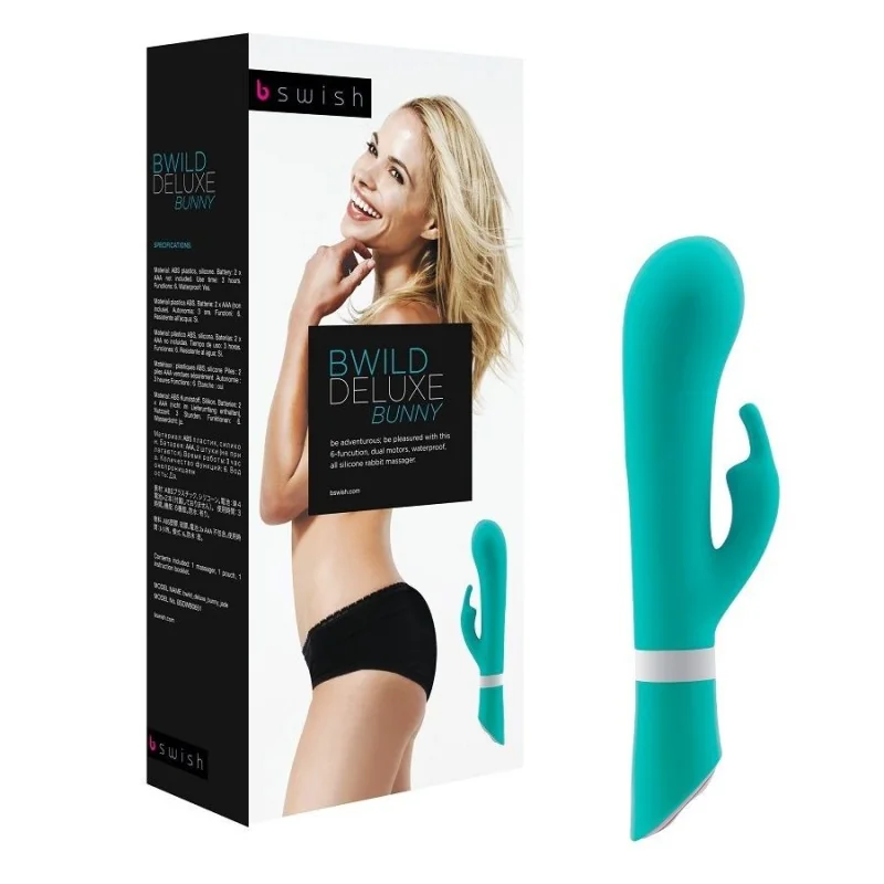 Bwild Deluxe Bunny Rabbit Vibrator Jade von B Swish kaufen | Fesselliebe