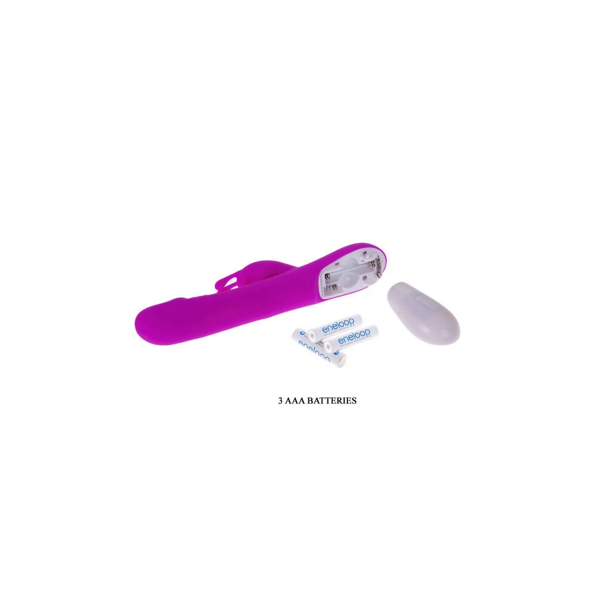 Flirtation Robert Vibrator mit Klitoris-Stimulator von Pretty Love Flirtation kaufen | Fesselliebe