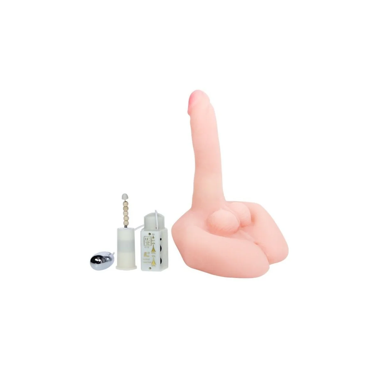 Mr Grosser realistischer Penis und Anusmasturbator von Baile For Him kaufen | Fesselliebe