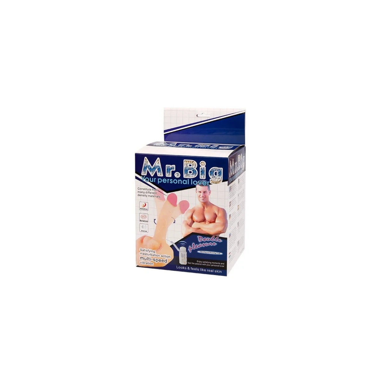 Mr Grosser realistischer Penis und Anusmasturbator von Baile For Him kaufen | Fesselliebe