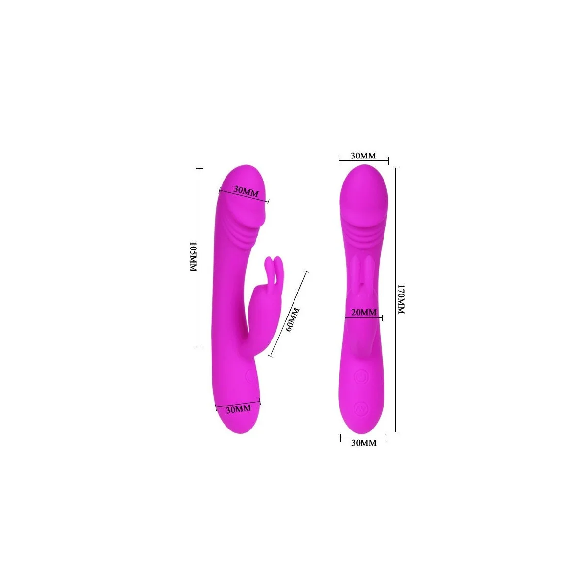 Smart Vibrator mit Kaninchen 30 Hunter-Modi von Pretty Love Smart kaufen | Fesselliebe