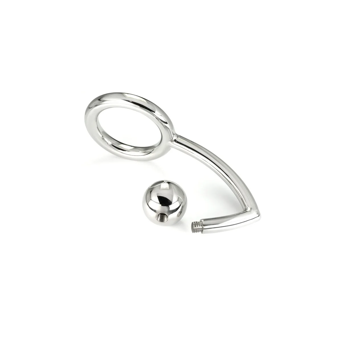 Penisring mit Anal-Eindringlingshaken, 45 Mm von Metal Hard kaufen | Fesselliebe