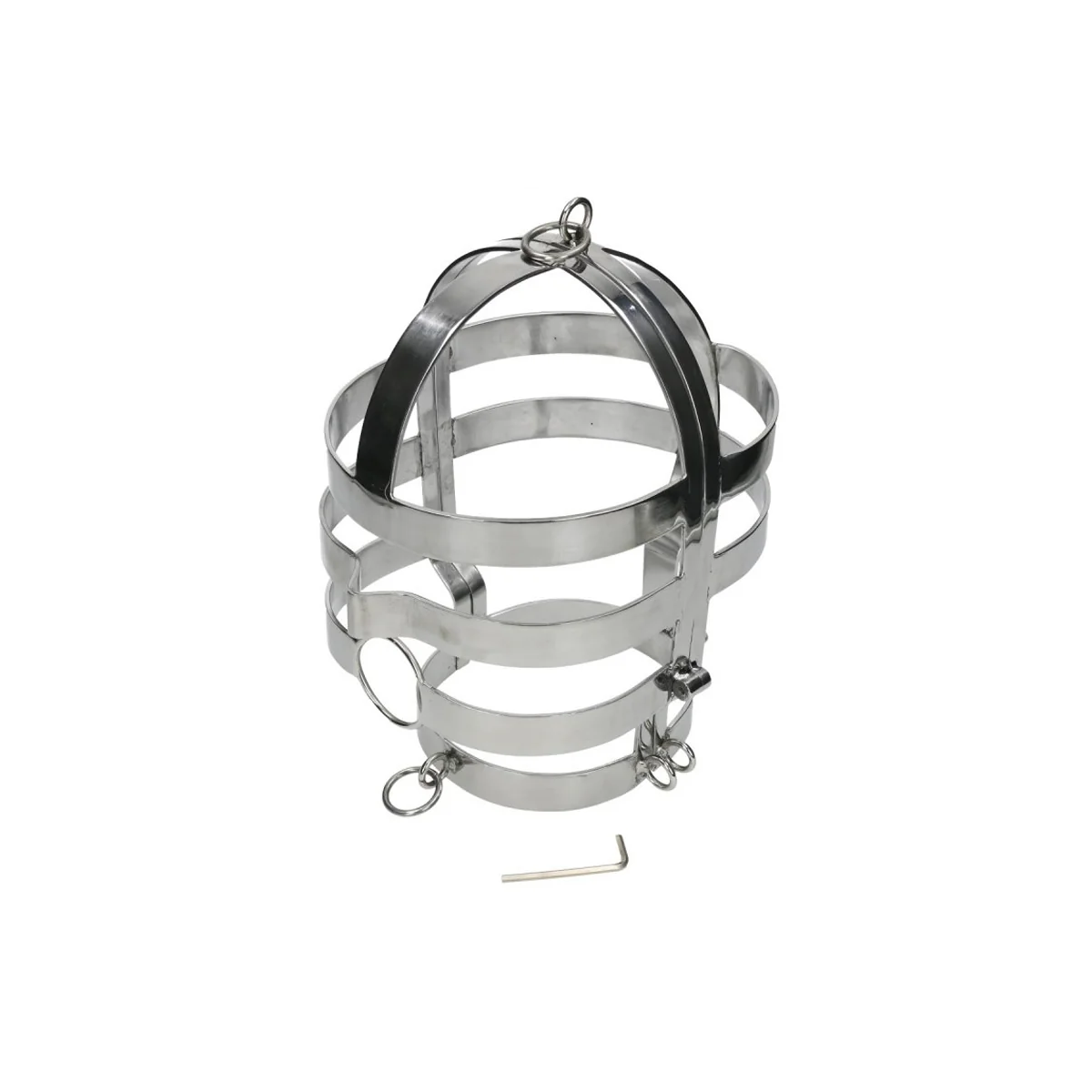 Maske mit Stahlhalskette von Metal Hard kaufen | Fesselliebe