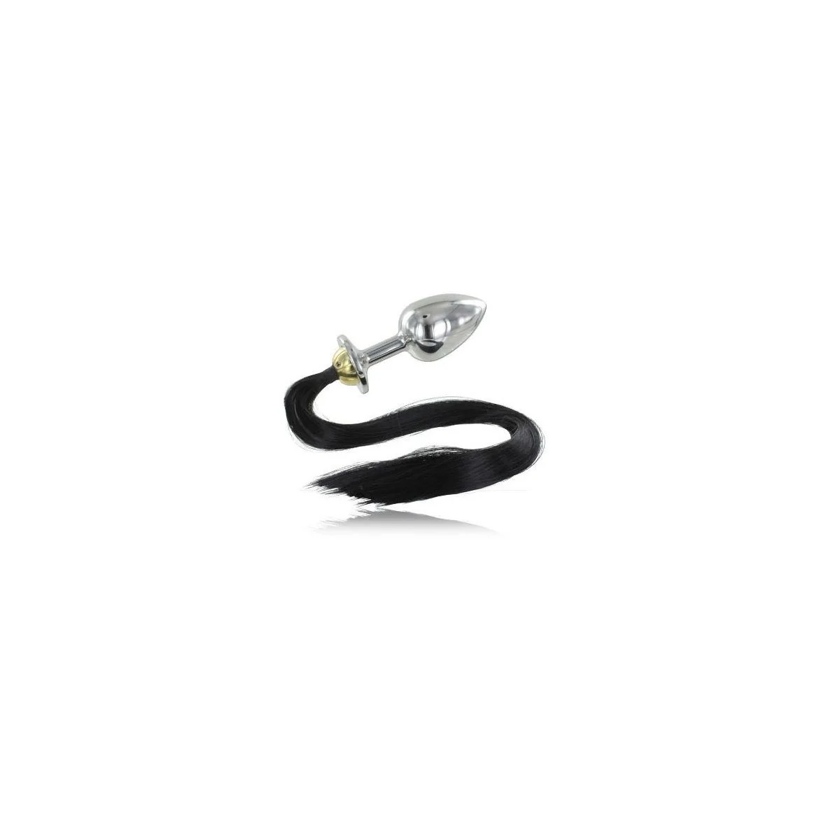 Analstecker aus Stahl mit Schwanz 8,89 cm von Metal Hard kaufen | Fesselliebe