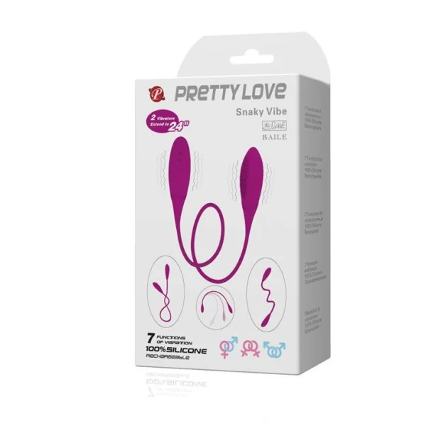 Snaky Deluxe Vibrator 7 V von Pretty Love Smart kaufen | Fesselliebe