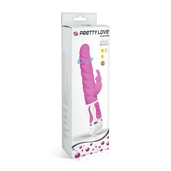 Smart Steven Rabbit Rosa von Pretty Love Smart kaufen | Fesselliebe