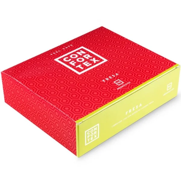 Erdbeerkondom 144 Stück von Confortex kaufen | Fesselliebe