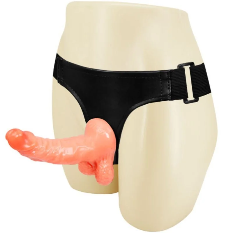 Gurt mit Realistischem Penis und Ultra Leidenschaftlichem Verstellbaren Höschen 15.5 cm von Baile Harness Collection kaufen | Fesselliebe 2