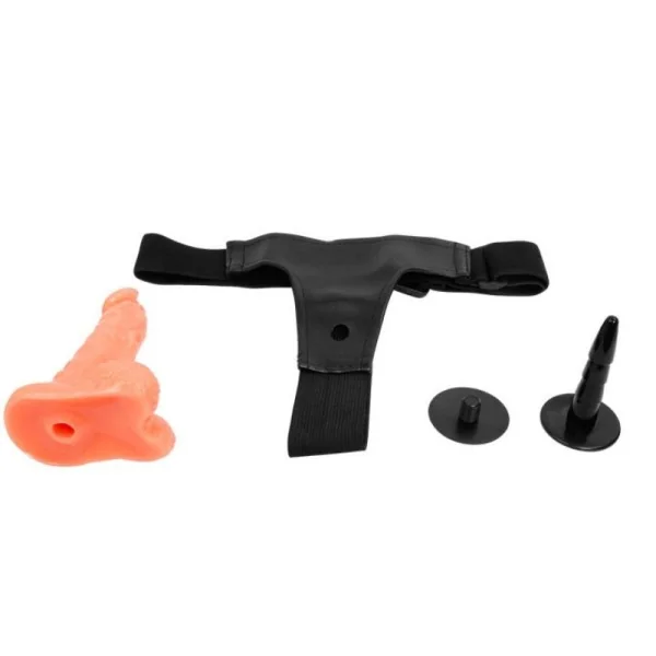 Gurt mit Realistischem Penis und Ultra Leidenschaftlichem Verstellbaren Höschen 15.5 cm von Baile Harness Collection kaufen | Fesselliebe