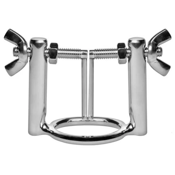 Drüsenring aus Metall mit Harnröhren-Dilatator-Presse von Metal Hard kaufen | Fesselliebe