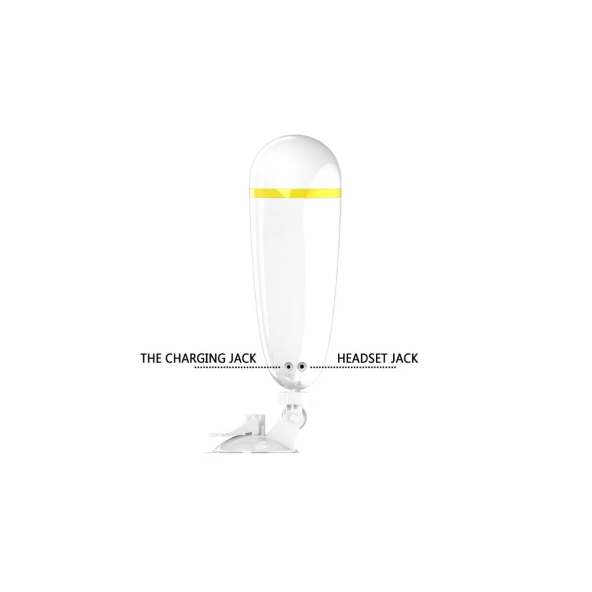 Mnnlicher Masturbator mit Vibration und Klang Sally von Pretty Love Male kaufen | Fesselliebe