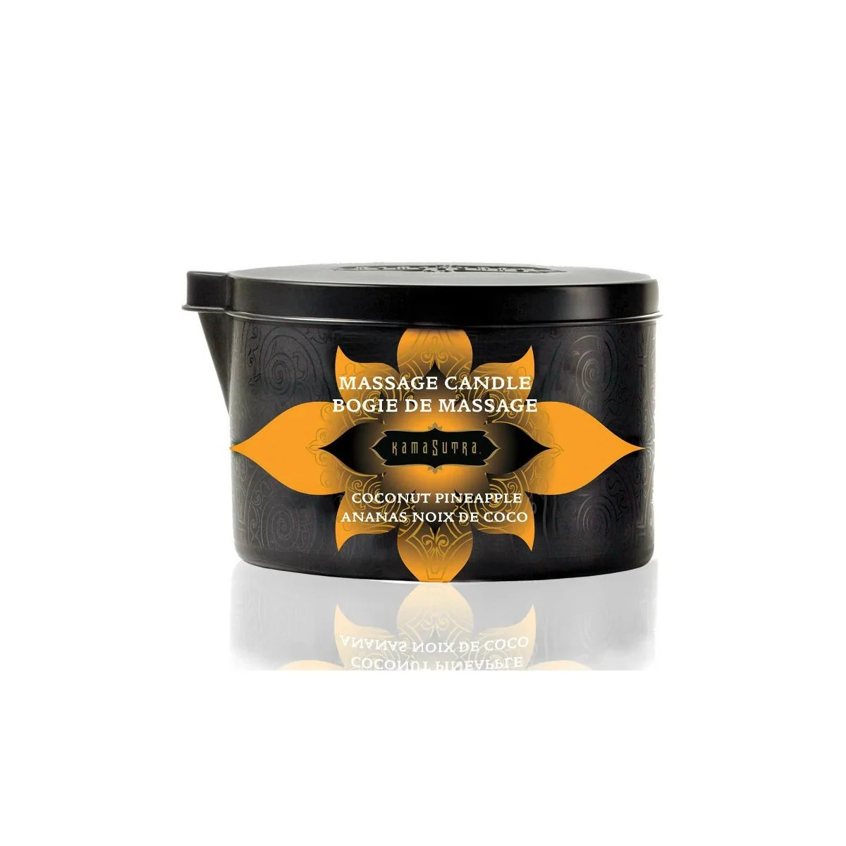 Kokosnuss-Ananas-Massagekerze 170gr von Kamasutra Cosmetics kaufen | Fesselliebe