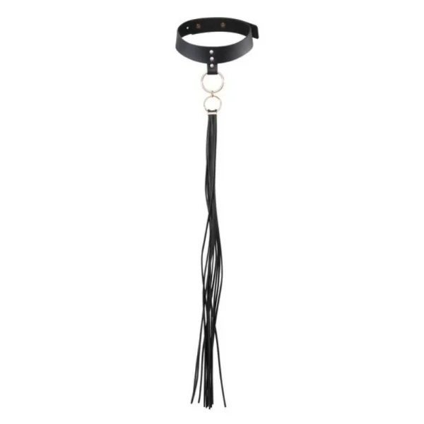Quasten-Choker Schwarz von Bijoux Maze kaufen | Fesselliebe