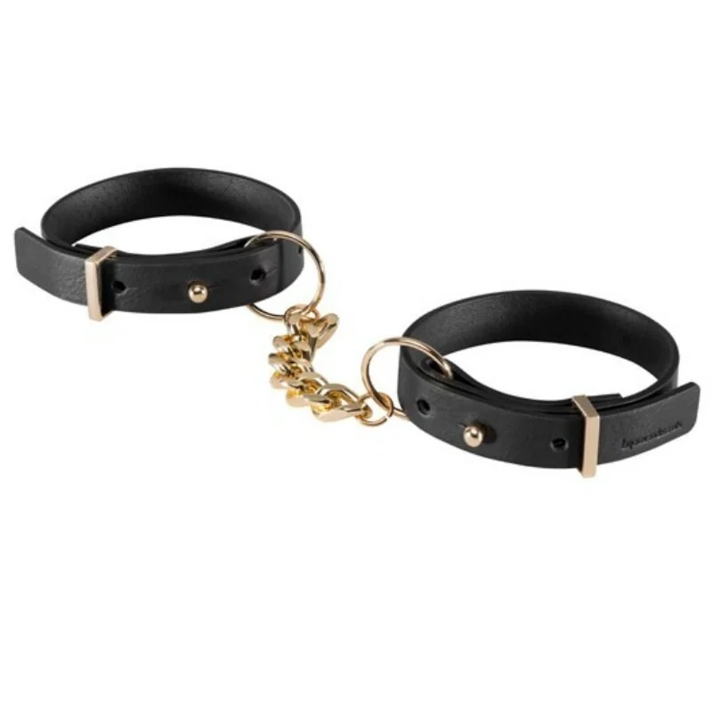 Maze Handschellen Schwarze Armbnder von Bijoux Maze kaufen | Fesselliebe