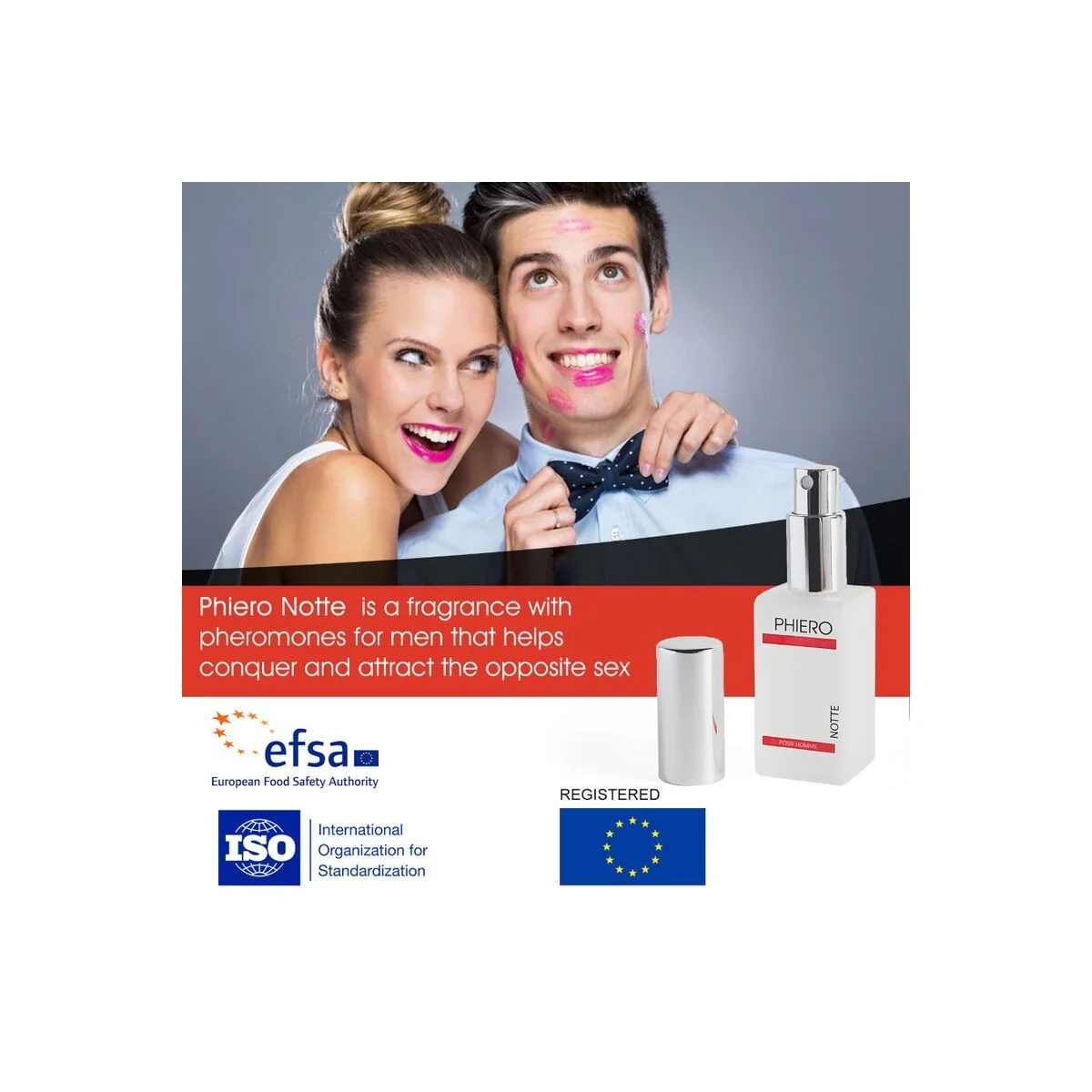 Phiero Notte Parfum mit Pheromonen für Männer von 500Cosmetics kaufen | Fesselliebe