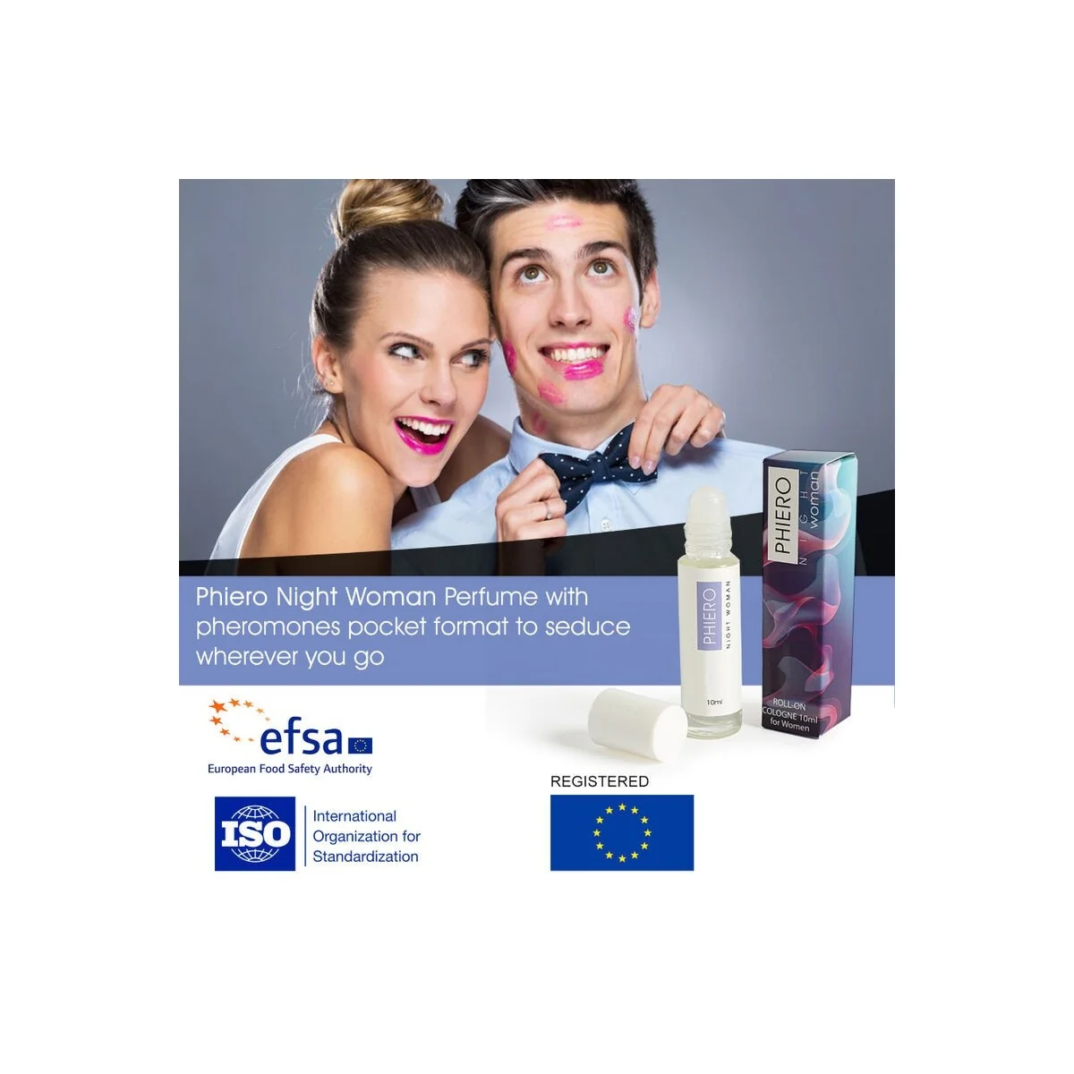 Phiero Nachtfrau. Parfum mit Pheromonen Im Roll-On-Format für Frauen von 500Cosmetics kaufen | Fesselliebe