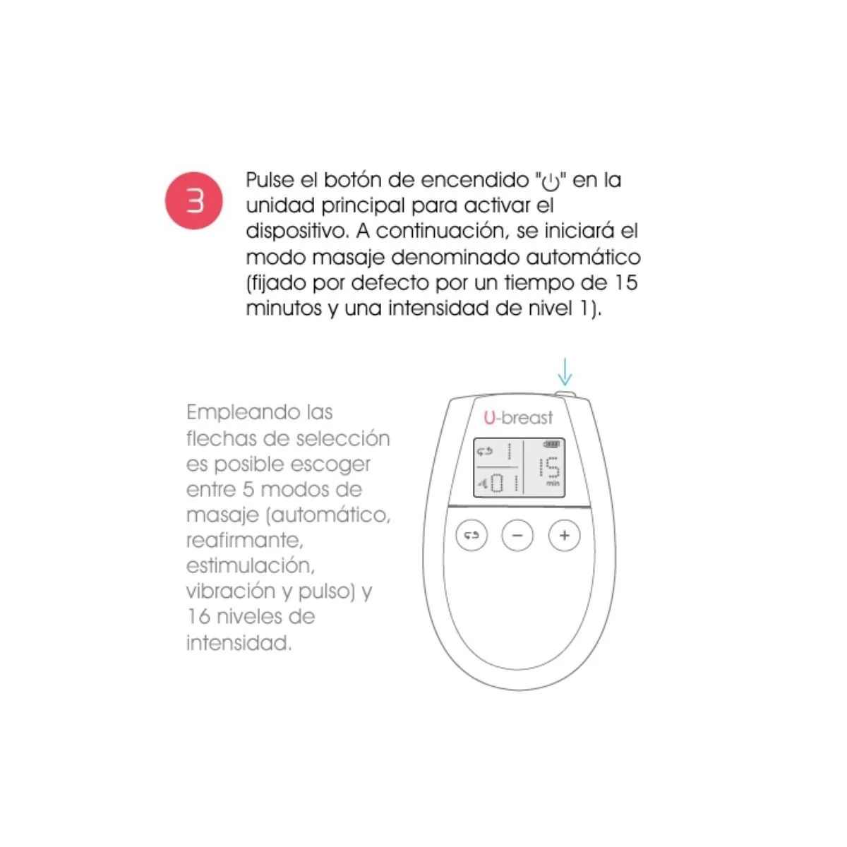 U Brust Brust Erhöhen die Elektrostimulation von 500Cosmetics kaufen | Fesselliebe