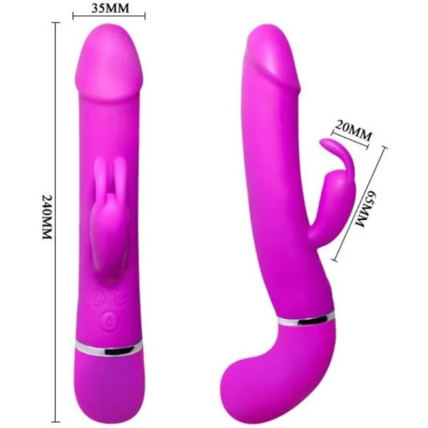 Henry Vibrator mit 12 Vibrationsmodi und Squirt-Funktion von Pretty Love Smart kaufen | Fesselliebe