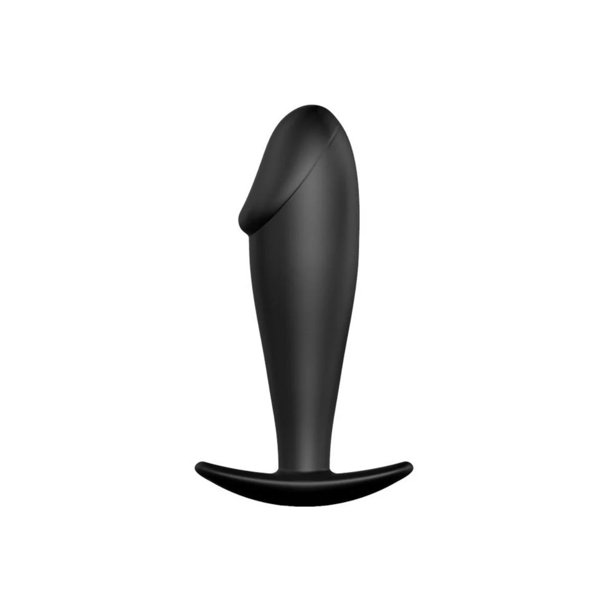 Anal Plug Silikon Penisform Schwarz von Pretty Love Bottom kaufen | Fesselliebe
