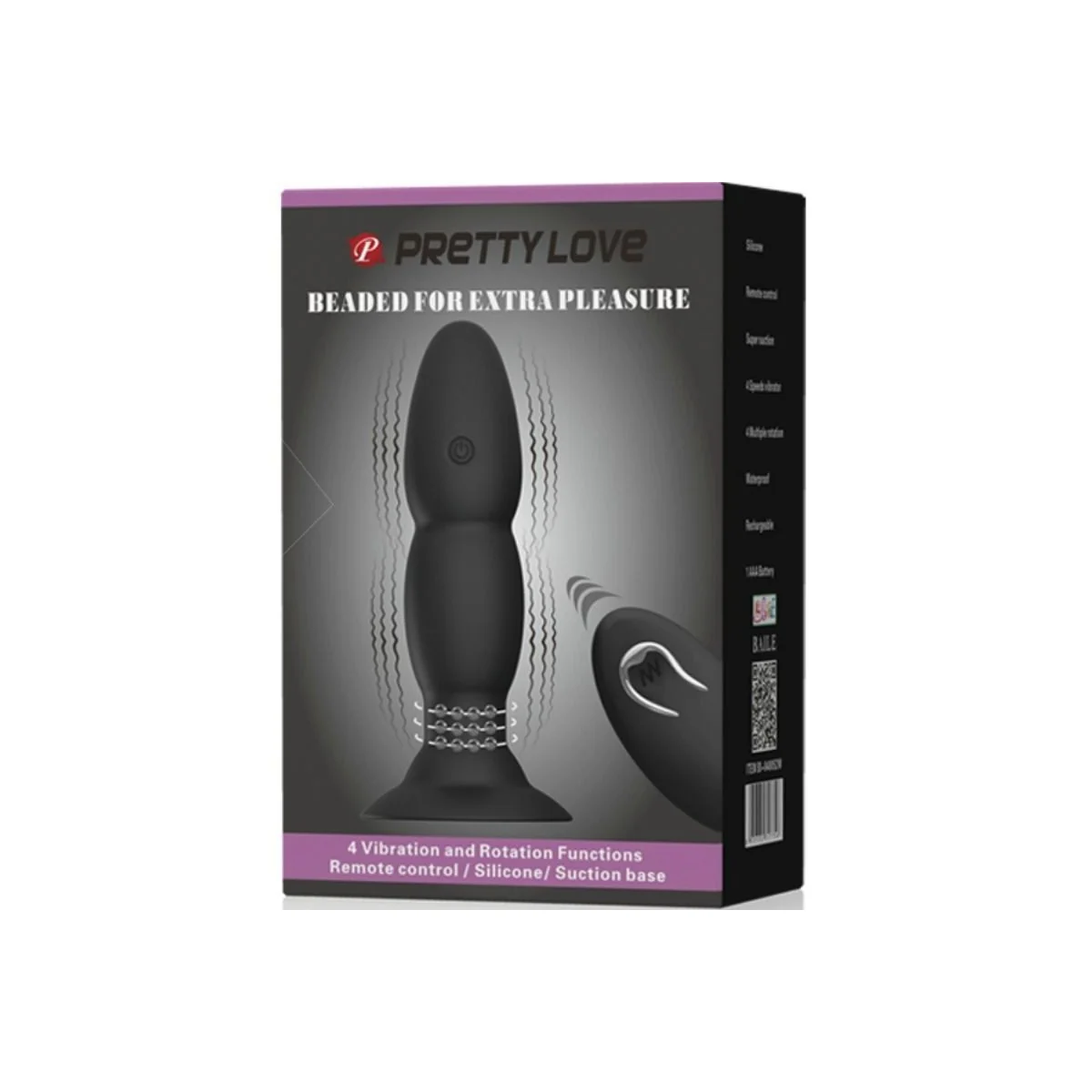 Plug Vibrator und Rotation Durch mit Fernbedienung von Pretty Love Bottom kaufen | Fesselliebe