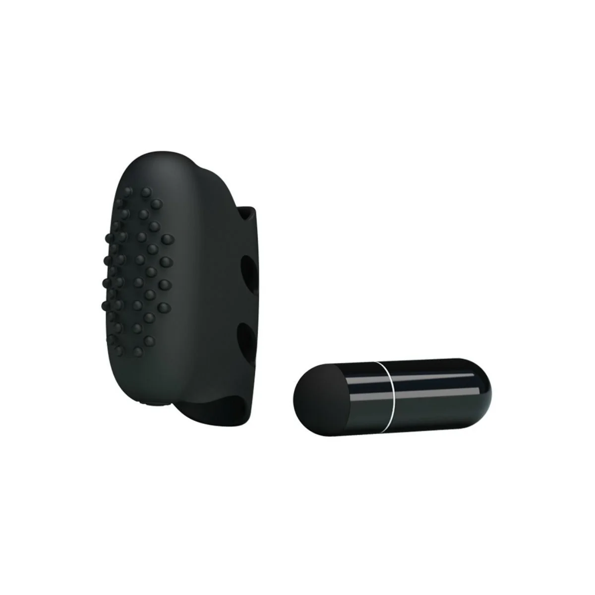 Flirtation Steward Schwarzer Vibrations-Fingerhut von Pretty Love Flirtation kaufen | Fesselliebe