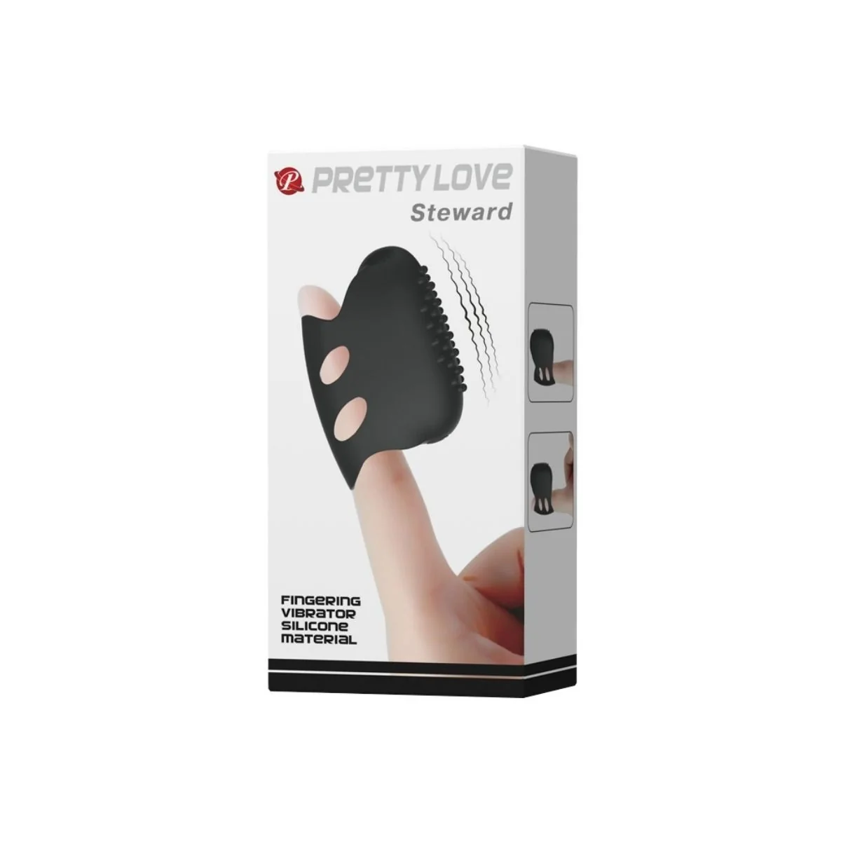 Flirtation Steward Schwarzer Vibrations-Fingerhut von Pretty Love Flirtation kaufen | Fesselliebe