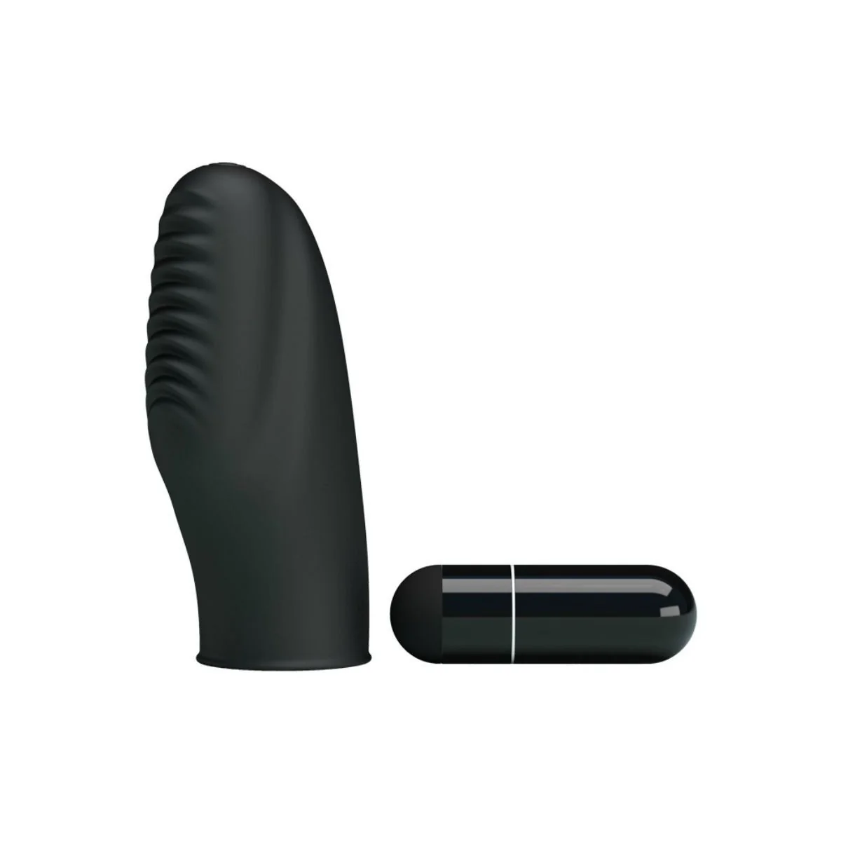 Flirtation Stanford Schwarzer Vibrationsfingerhülle von Pretty Love Flirtation kaufen | Fesselliebe