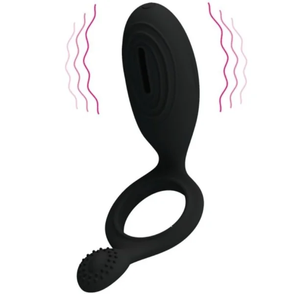 Ethel Vibrationsring mit Stimulator von Pretty Love Male kaufen | Fesselliebe