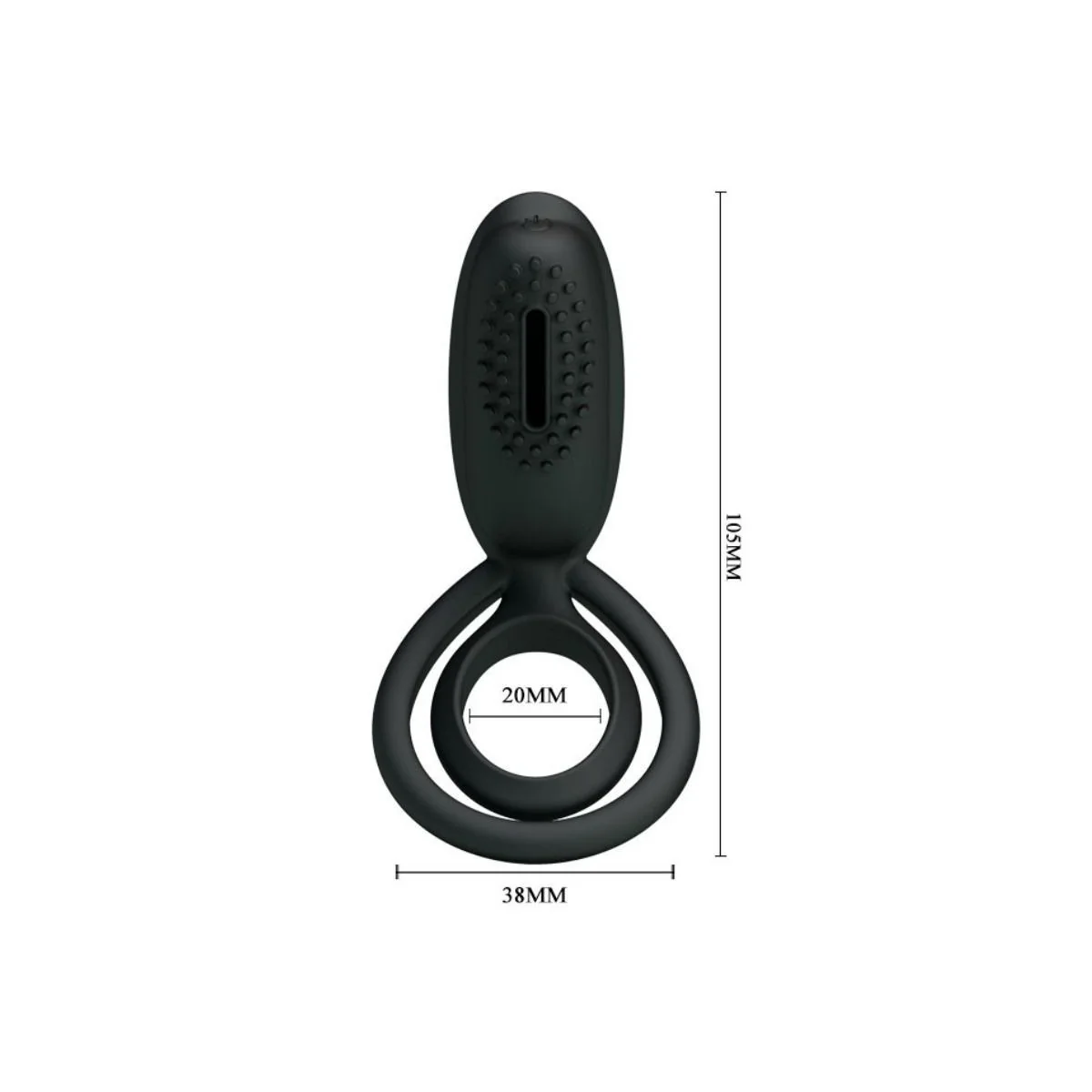 Esther Vibrationsring mit Stimulator von Pretty Love Male kaufen | Fesselliebe
