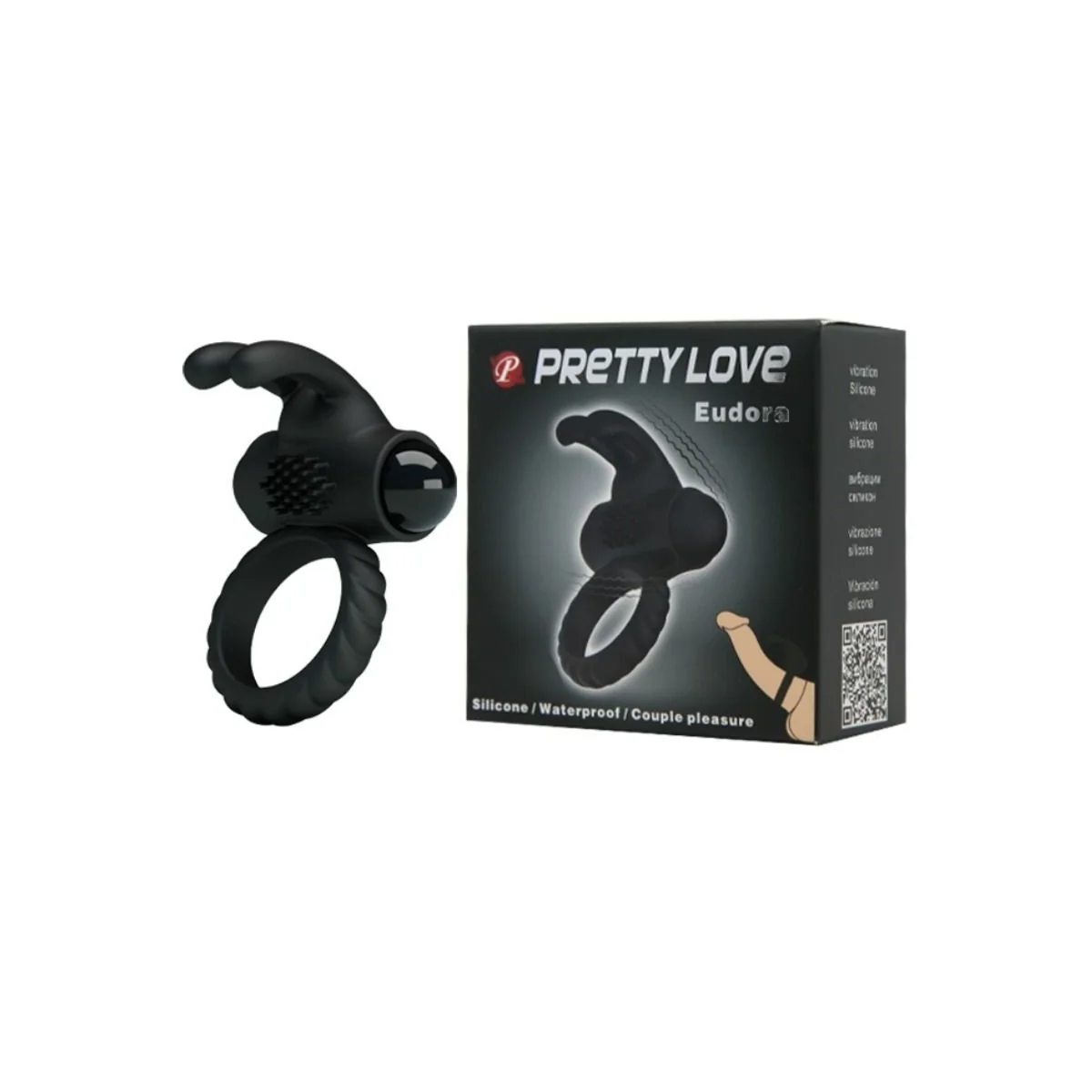 Eudora Vibrierring mit Stimulator von Pretty Love Male kaufen | Fesselliebe