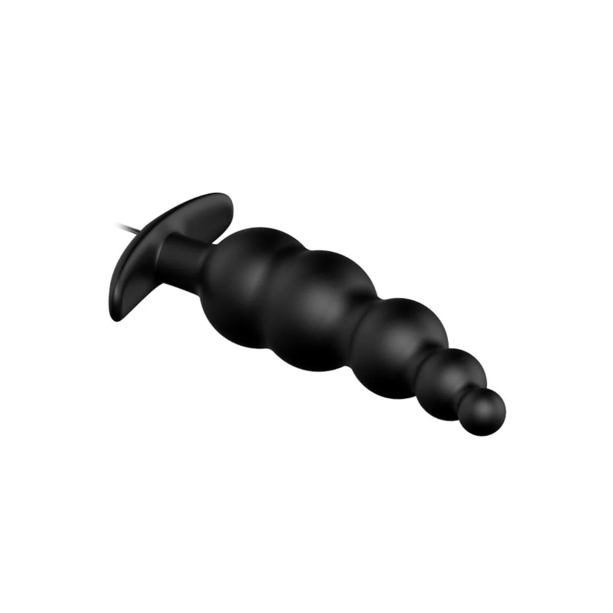 Analplug aus Silikon Extra Stimulation und 12 Vibrationsmodi Schwarz von Pretty Love Bottom kaufen | Fesselliebe