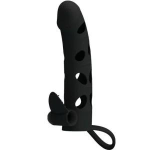 Silikonhülle mit Vibration 15.2 cm von Pretty Love Male kaufen | Fesselliebe