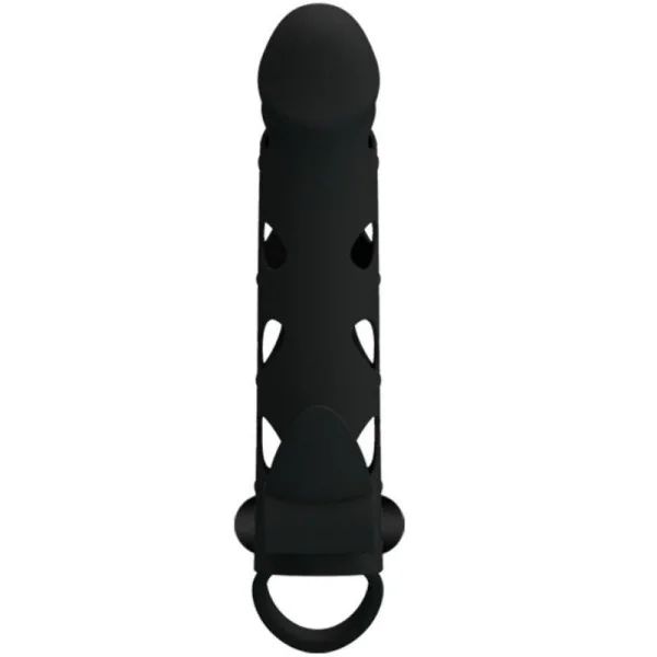 Silikonhülle mit Vibration 15.2 cm von Pretty Love Male kaufen | Fesselliebe