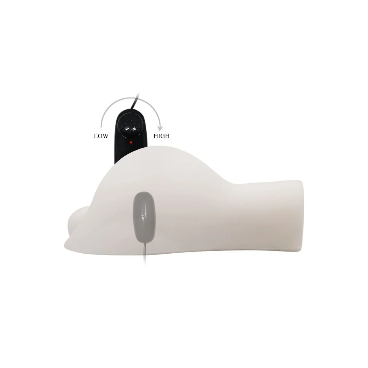 Größerer Mann Rücken mit Vibration von Baile For Him kaufen | Fesselliebe